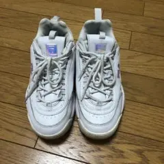 FILA WomensDisruptor2Premium 厚底 ダッドスニーカー