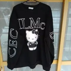 サンリオ×ハローキティ セシルマクビーコラボ トレーナー Lサイズ