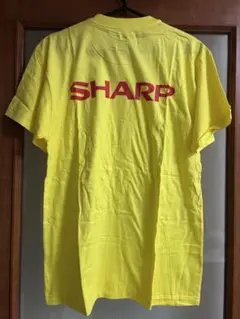 TシャツSHARP シャープ　黄色　イエロー　Lサイズ　綿100%