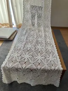手編み ホワイトカバー