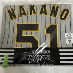 阪神タイガース　レプリカビジターユニフォーム　XO #51中野拓夢【新品】