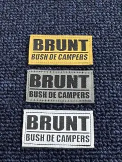 BRUNT ベルクロワッペン3色セット