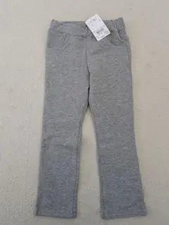 ホットビスケッツ　グレー ストレッチパンツ 100cm ハートポケット