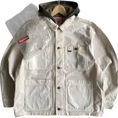 【新品未使用】Supreme Worn Hooded Chore Coat Supreme Worn Hooded Chore Coat (SS25) - $318