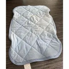 子ども用キルティング寝具 淡い青色