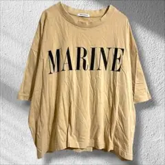 シャイニーリップル 半袖 Tシャツ 綿100% ドロップショルダー ゆるダボ