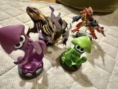 【amiibo豪華4体セット】スプラトゥーン モンハン
