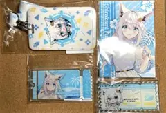 hololive ホロライブ DMMスクラッチ 4点セット 白上フブキ