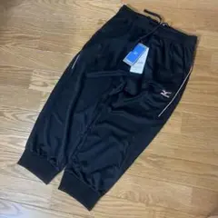 新品　ミズノ　クォータージャージパンツ　M 休肝速乾　黒色