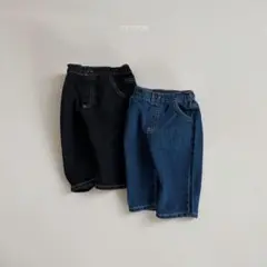 韓国子供服minirobe 2024AW with denim pants