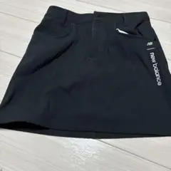 new balance ゴルフスカート 黒