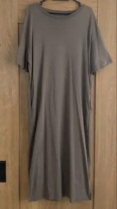 TIGORA ティゴラ シルケットコットンワンピース グリーン　XL