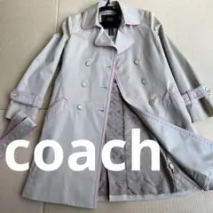 coach レディース ダブルトレンチコート
