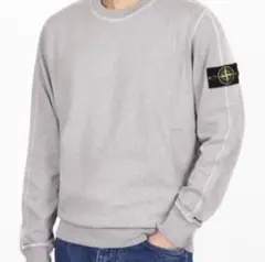 STONE ISLAND グレー スウェット
