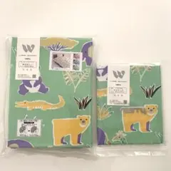 ウエスティ　掛布団カバー　枕カバー　ジュニアサイズ