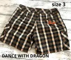 DANCE WITH DRAGON　サイズ3　L　ショートパンツ　短パン　DWD