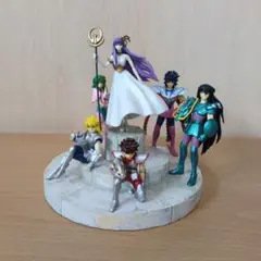 【レトロ】聖闘士星矢　希少　人気のジオラマ ドラマチック小宇宙フィギュア レトロ】聖闘士星矢 希少 人気のジオラマ ドラマチック小宇宙