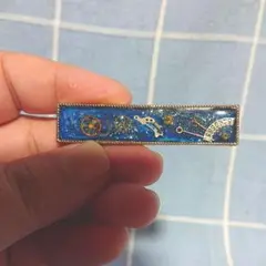スチームパンク風ヘアクリップ