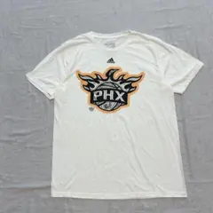 【希少】海外品 adidas NBA PHXロゴTシャツ 綿 海外サイズ 白