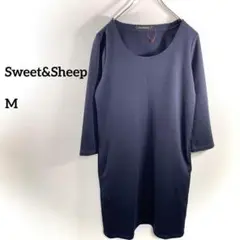 Sweet&Sheep ワンピース M ネイビー②