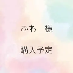 【ふわ様購入予定品】