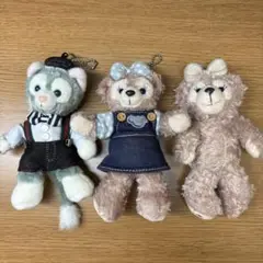 【3つセット‼️】シェリーメイ　ジェラトーニ　ぬいぐるみ　キーホルダー
