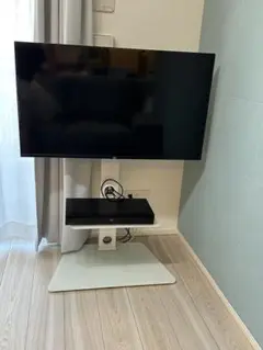 ホワイト テレビスタンド