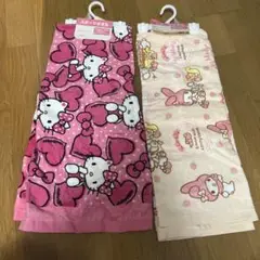 ハローキティ・マイメロディ スポーツタオル