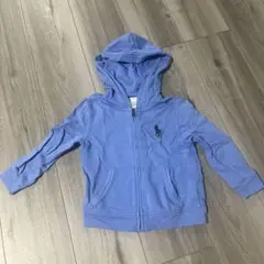 Ralph Lauren フード付きパーカー 24Mライトブルー
