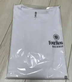 Tシャツ　L フォアローゼズプリント　ウイスキー　FOUR ROSES