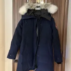 新品 シェルバーン ネイビー M リアルファー