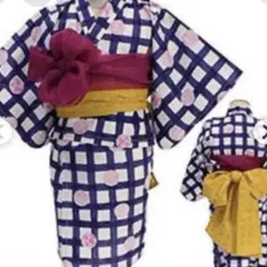 アンパサンド セパレート浴衣　サイズ80cm ネイビー　新品