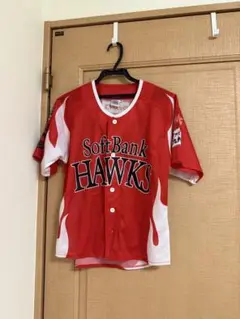 SoftBank Hawks ユニフォーム 赤白