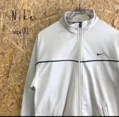 NIKE☆ナイキ スウッシュ刺繍ロゴ ジャージ トラックジャケット 古着