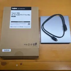 BDドライブ　ポータブル　Mac