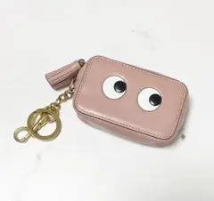 【美品】アニヤハインドマーチ Eyes キーケース ピンク