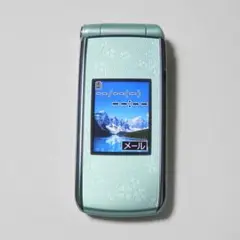 美品 ❀ docomo らくらくホン7( F-09B ) ミントグリーン