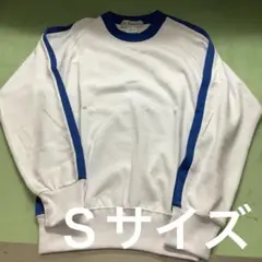 体操服　ブルークルーネック　長袖シャツ　REDSWALLOW　Ｓサイズ