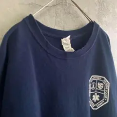 ギルダン 古着 レスキュー隊 アメリカ輸入 両面プリント Tシャツ 半袖 L
