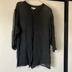 PREGO silk シャーシャツ　フリーサイズ