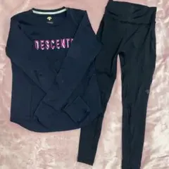DESCENTE☆ジャージ上下セット ネイビー