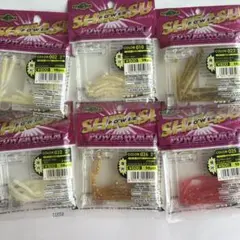 エコギア　パワーシラス　釣具　6種