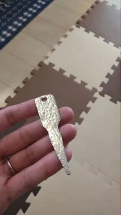 ゴルフティーフォーク 金属製 ハンマーフィニッシュ