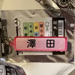 千葉ロッテマリーンズ パワプロ コラボ キーホルダー アクキー 選手名 澤田　2