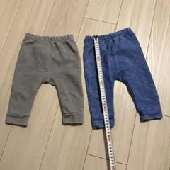 baby cat&jack ベビーパンツ　6-9M 2枚セット