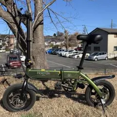 Hold On Q1J 折りたたみ電動アシスト自転車 最大100km走行可能