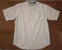 90'sノーカラーなシャツ