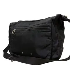 【美品✨】マリクレール　ショルダーバッグ　ナイロン　ブラック