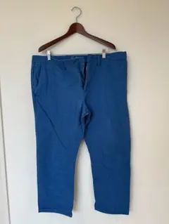 OLD NAVY 青クロップドパンツ バックポケット付き