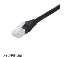 iBUFFALO ツメの折れないLANケーブル UTP Cat6a ストレート